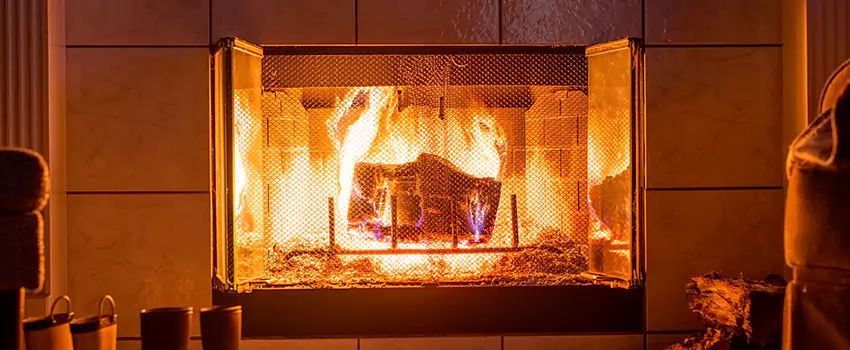 Mendota Hearth Landscape Fireplace Installation in Tillmans Corner, Alabama